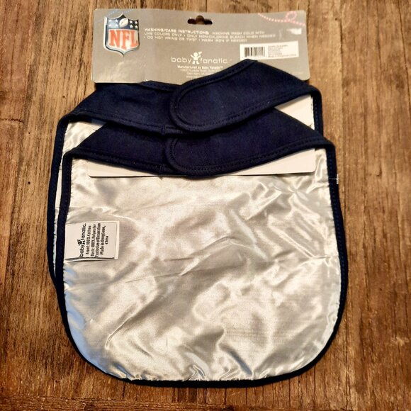 NEW Licensed Seahawks Baby Bib 2-Pack by Baby Fanatic - Picture 3 of 7